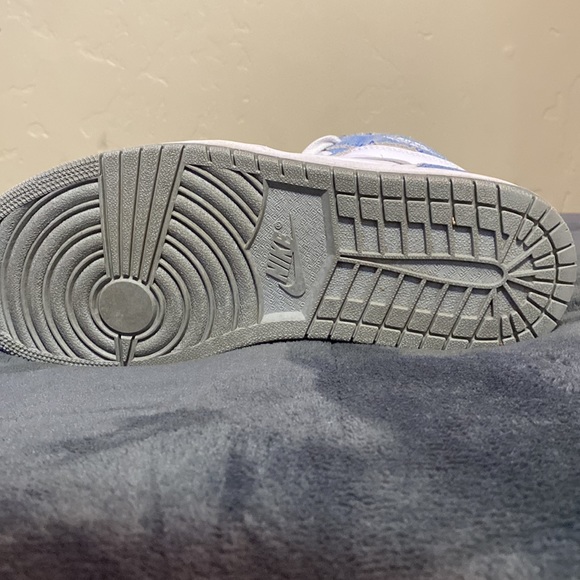 Jordan Ones “Hyper Royal/Light Smoke Grey-White” Men size 9.5 - Picture 6 of 17